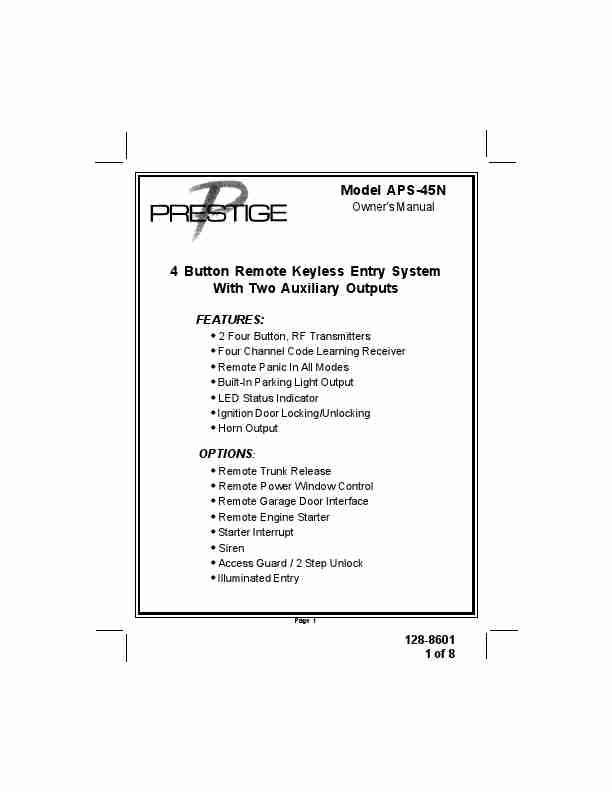 Audiovox Automobile Electronics APS-45N-page_pdf